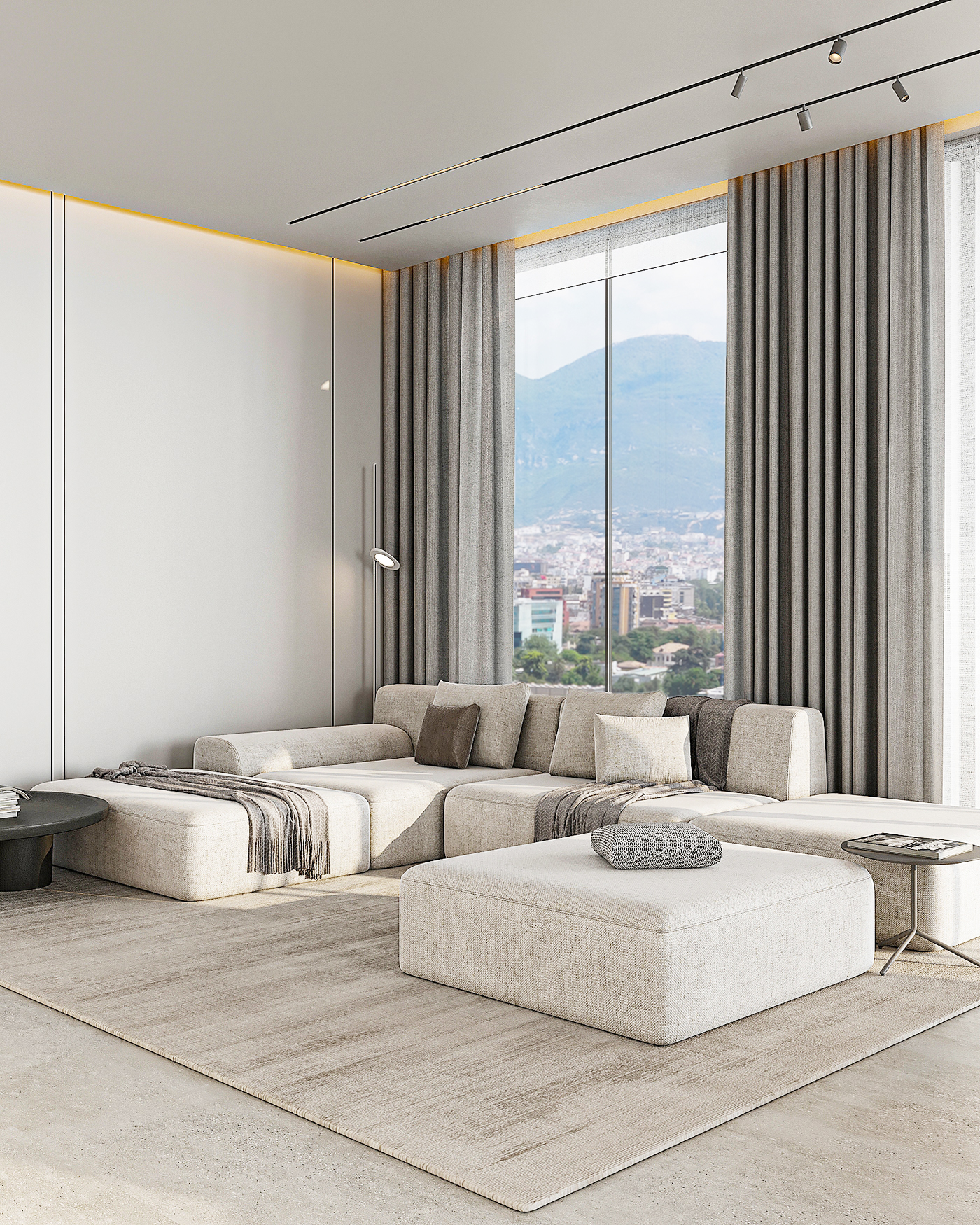 Apartament 3+1 – The One Residence, Blloku Tiranë