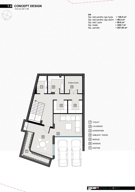 Luxury 3-Storey Villa with Pool – Dry Lake, Tirana