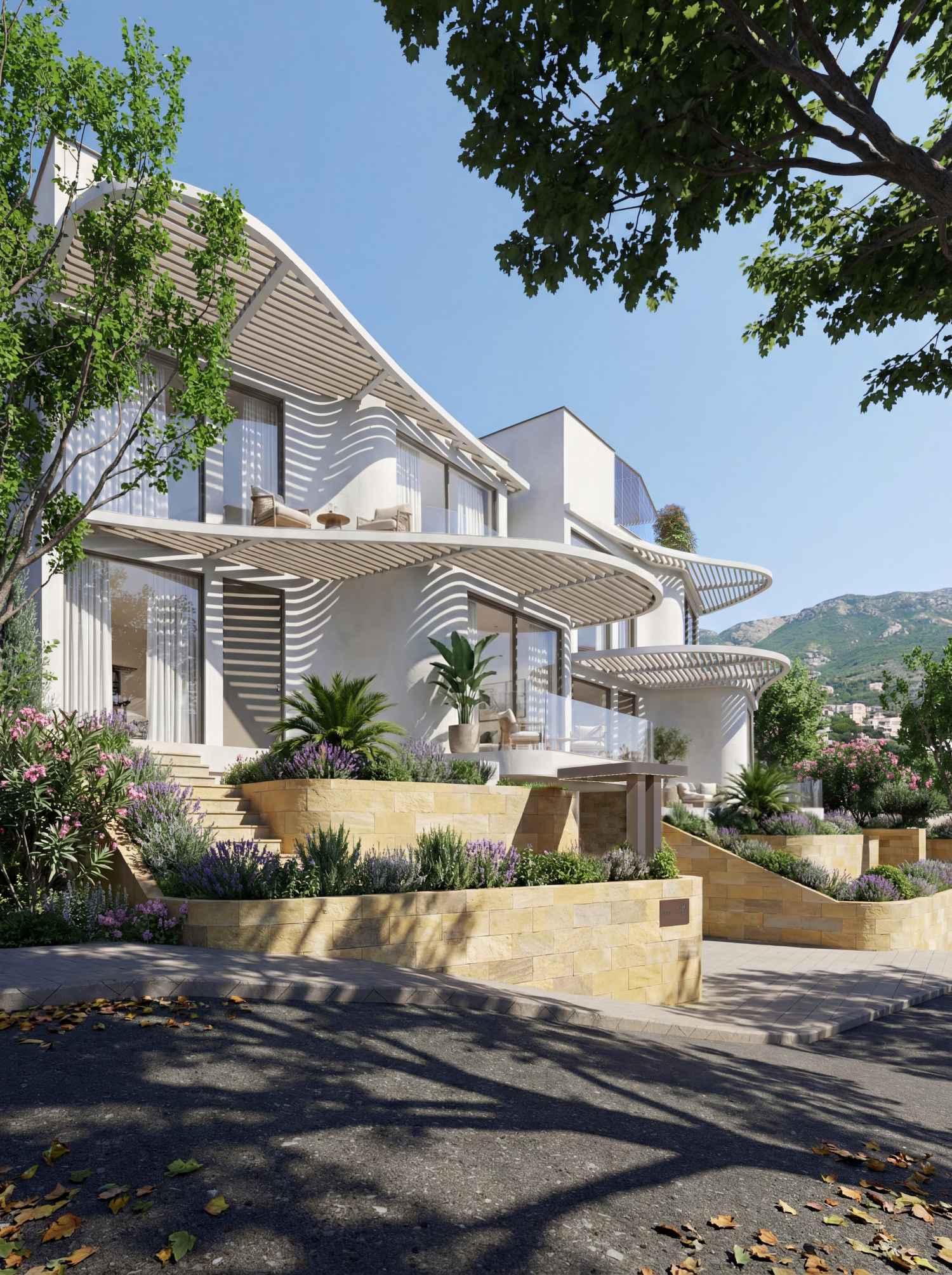 Luxury 3-Storey Villa with Pool – Dry Lake, Tirana