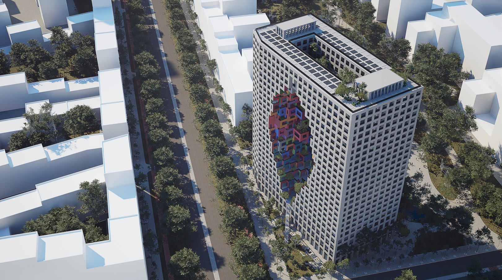 1+1 Apartment – Tirana Boulevard, New Boulevard