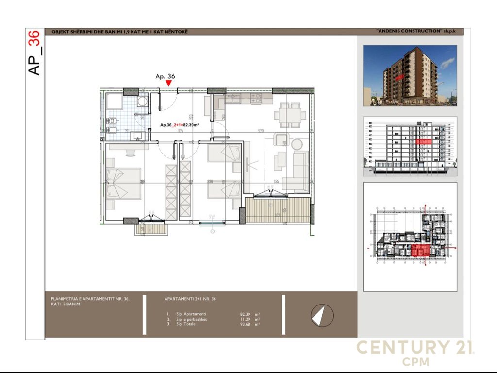 2+1 APARTMENT FOR SALE IN KAMËZ CENTER – NEW CONSTRUCTION