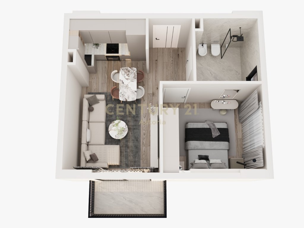 Apartment 1+1 in Phoenix Residence – Yzberish