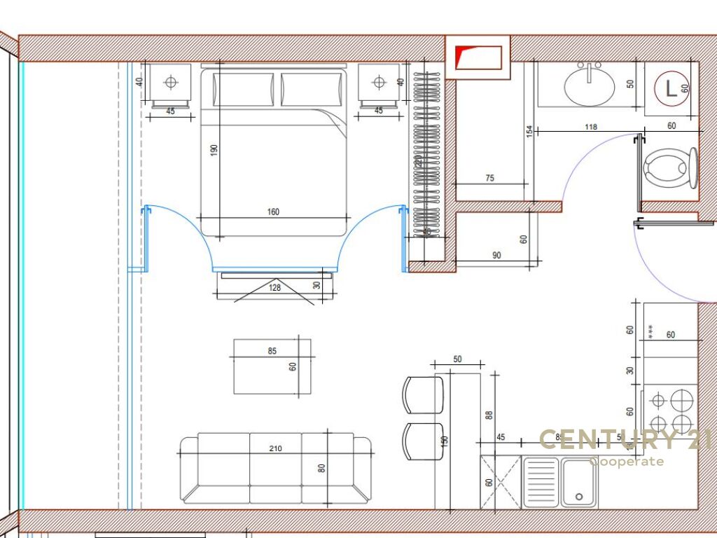 APARTMENT IN ROW WITH SEA VIEW-REGINA PALM RESORT