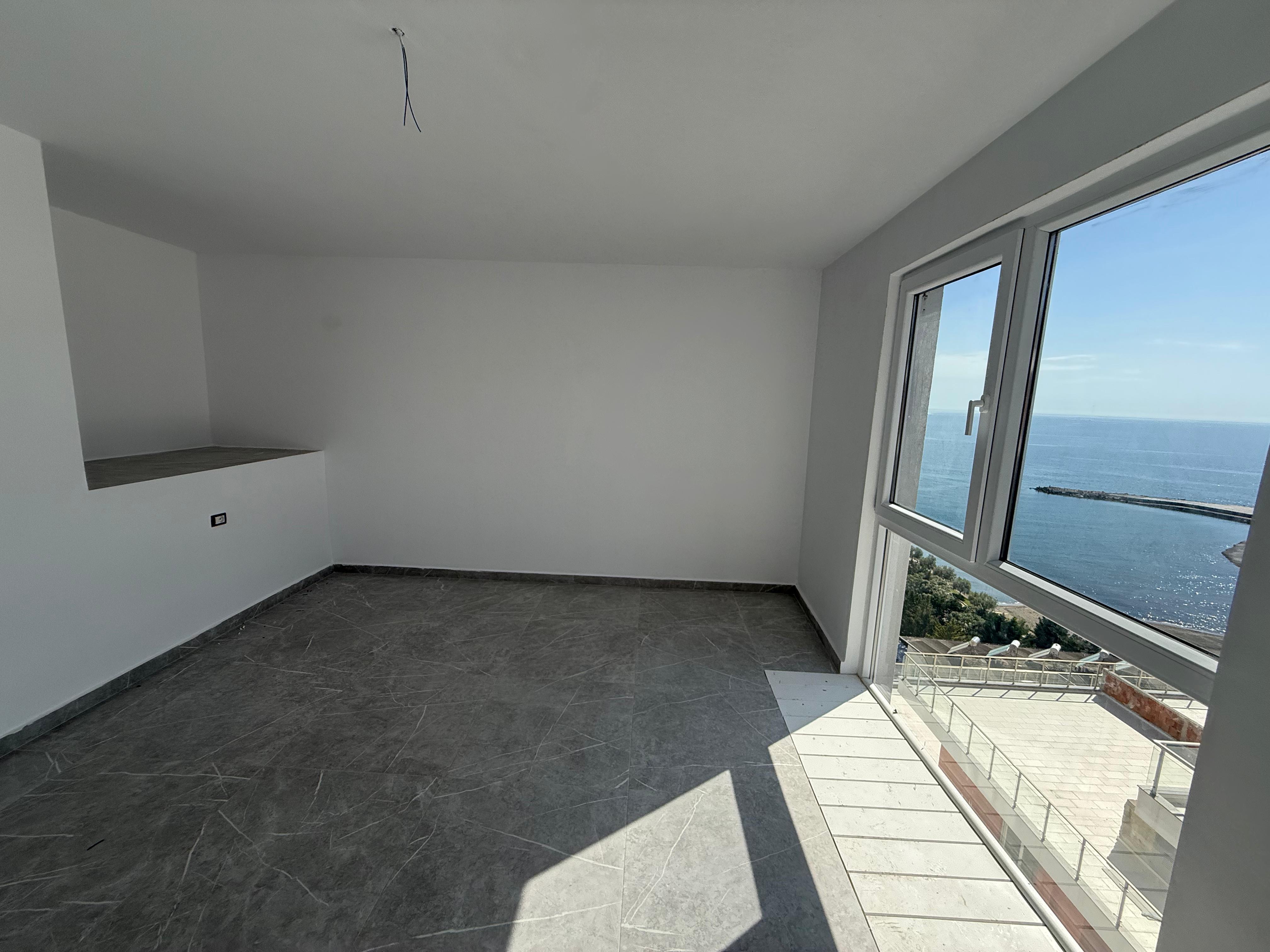 First line sea view duplex apartment for sale. Shengjin 