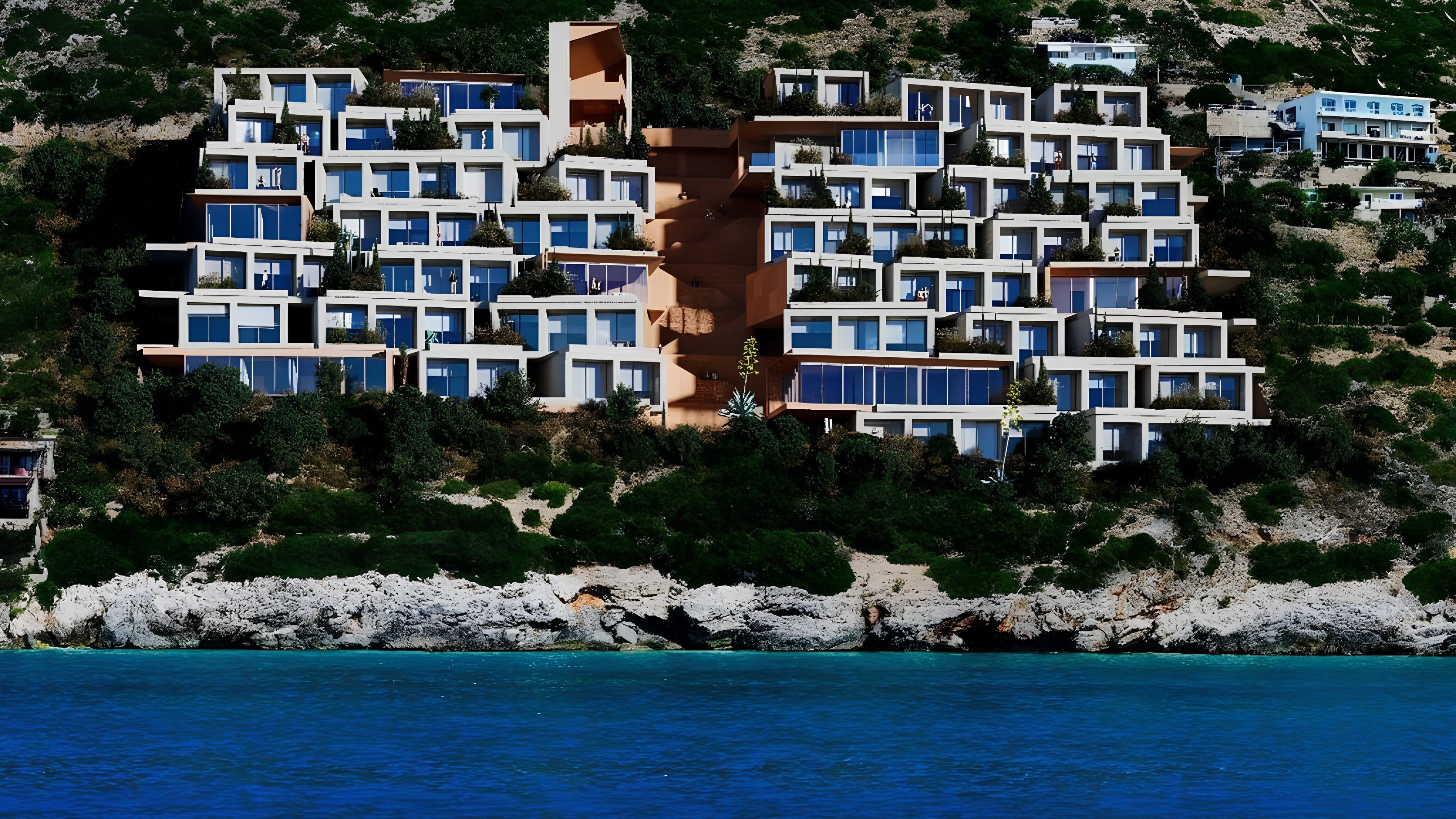 APARTMENT 2+1 FOR SALE AT TERRA-ROSA RESIDENCE, BORSH