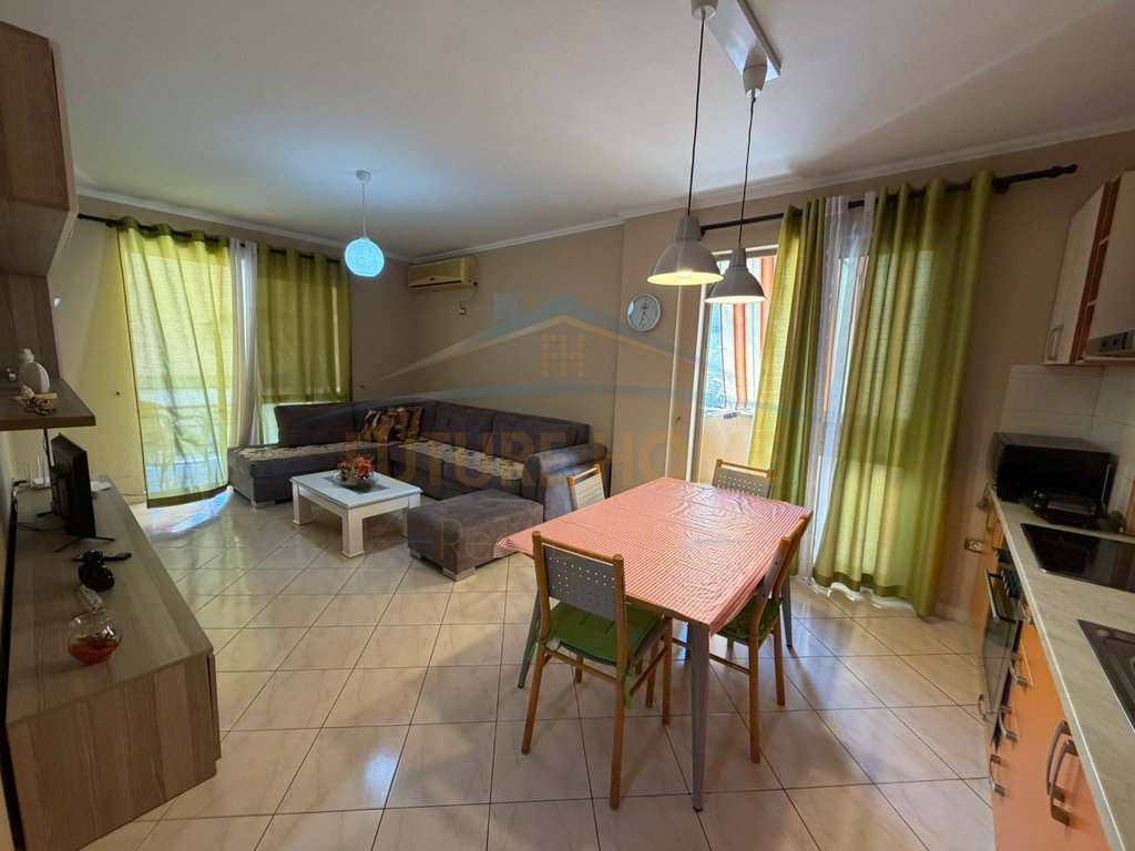 1+1 Apartment for Rent in Golem – Opposite Hotel Epidam | Private Parking Included