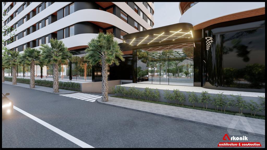 SHITET APARTAMENT 1+1NE GOLEM,NDERTIM I RI VETEM 20 METRA LARG PLAZHIT !!!