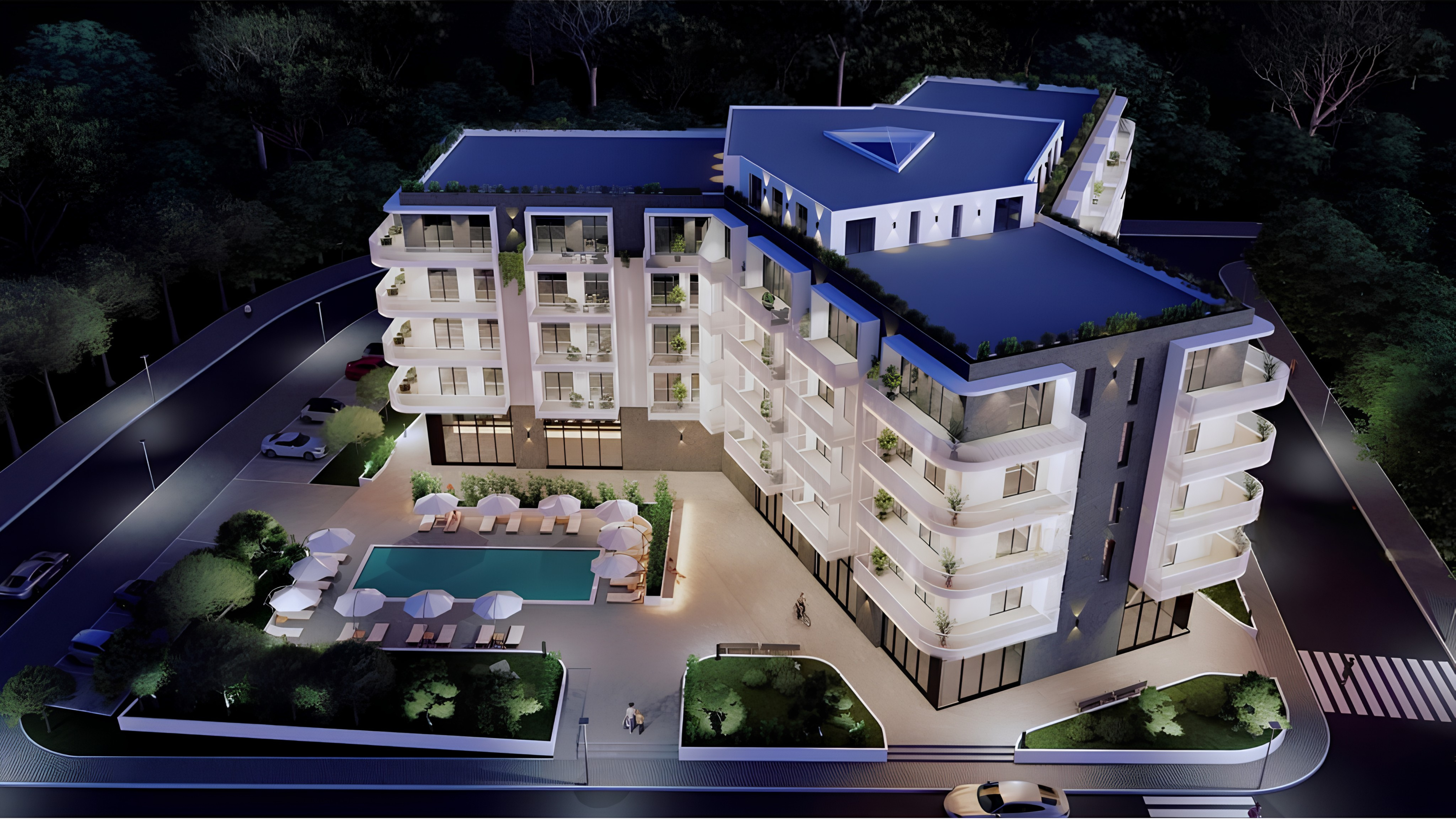Viktori Luxury Apartments, Qerret