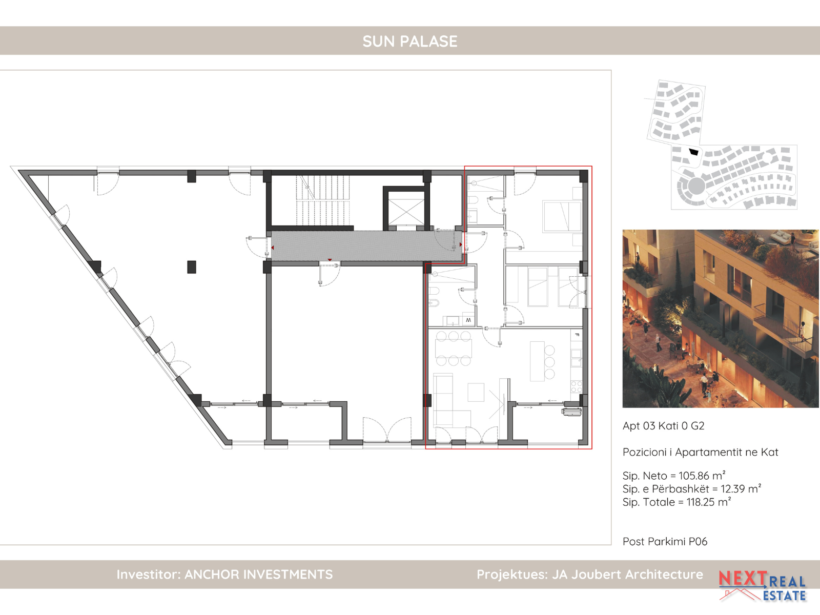 APARTMENT 2+1+2 | SUN PALACE, WHERE THE MEDITERRANEAN BECOMES HOME
