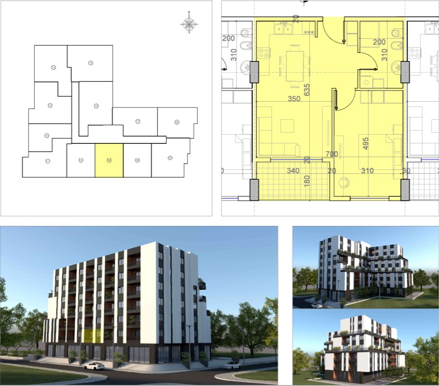 1+1 Apartment, Tirana