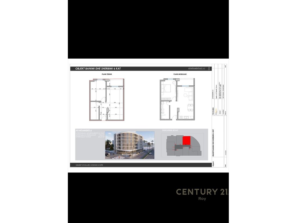 Apartment 1+1 for Sale in Golem, Second Line to the Sea