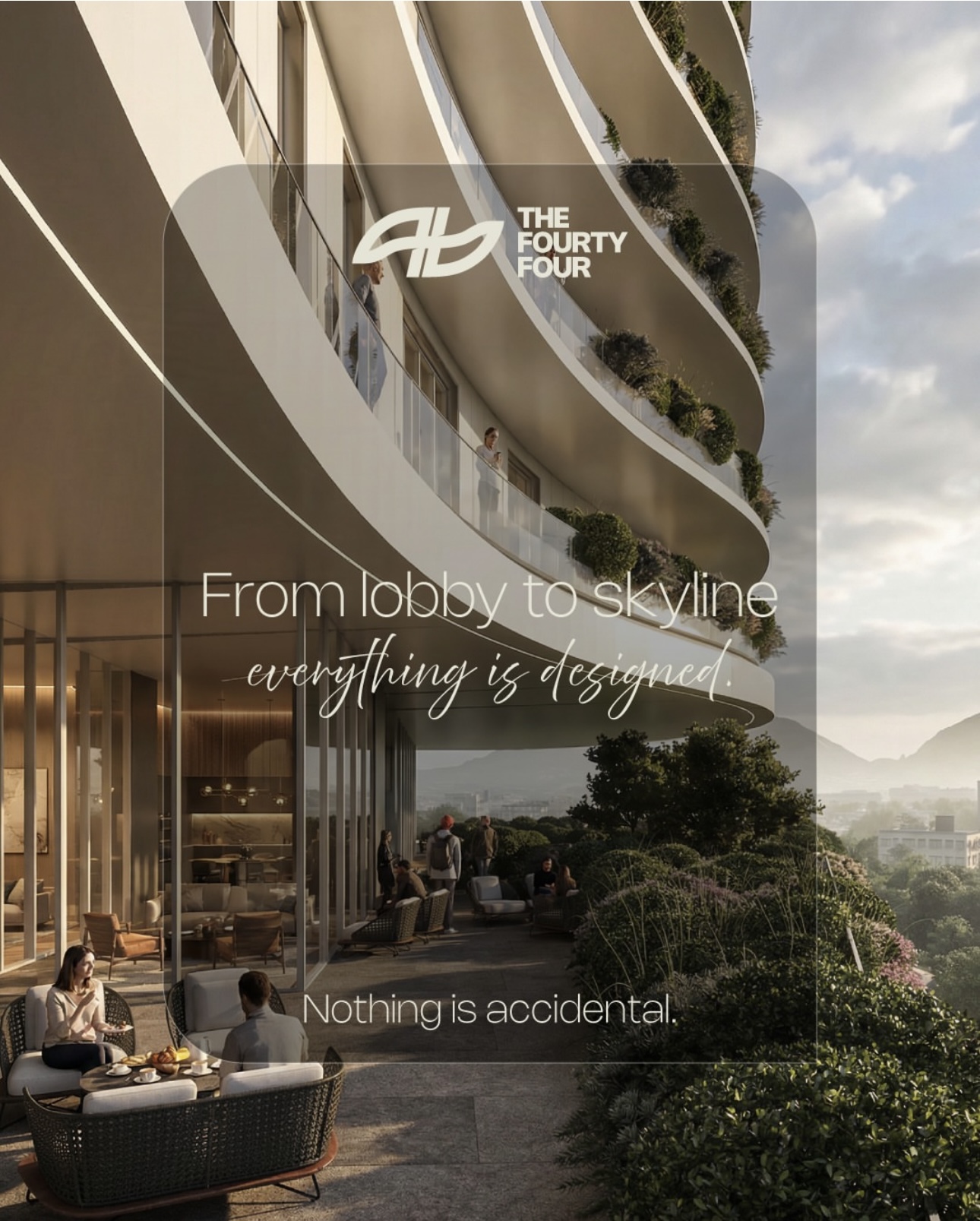 1-Bedroom Apartment for Sale in The Forty Four Tower – West-Facing with Unobstructed Open Views