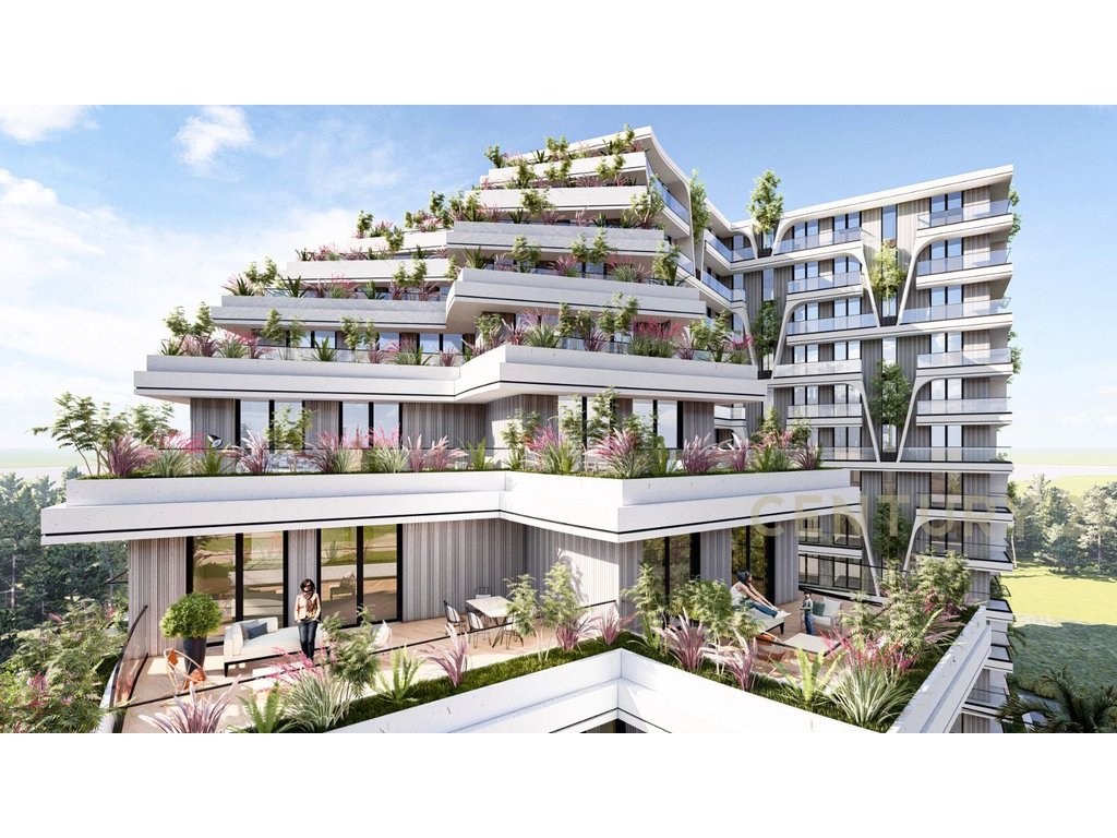 1+1 Apartment 150m from the sea! In Super Residence TIKTALIK