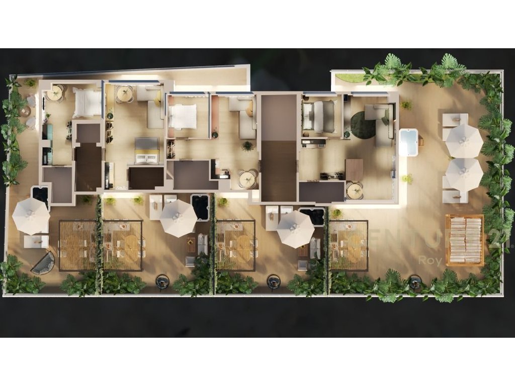 Penthouse open on 4 apartments with view and luxurious furnishings (2/18)