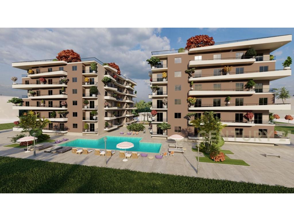 Apartment 1+1 for Sale in New Construction with Pool in Golem (1/12)