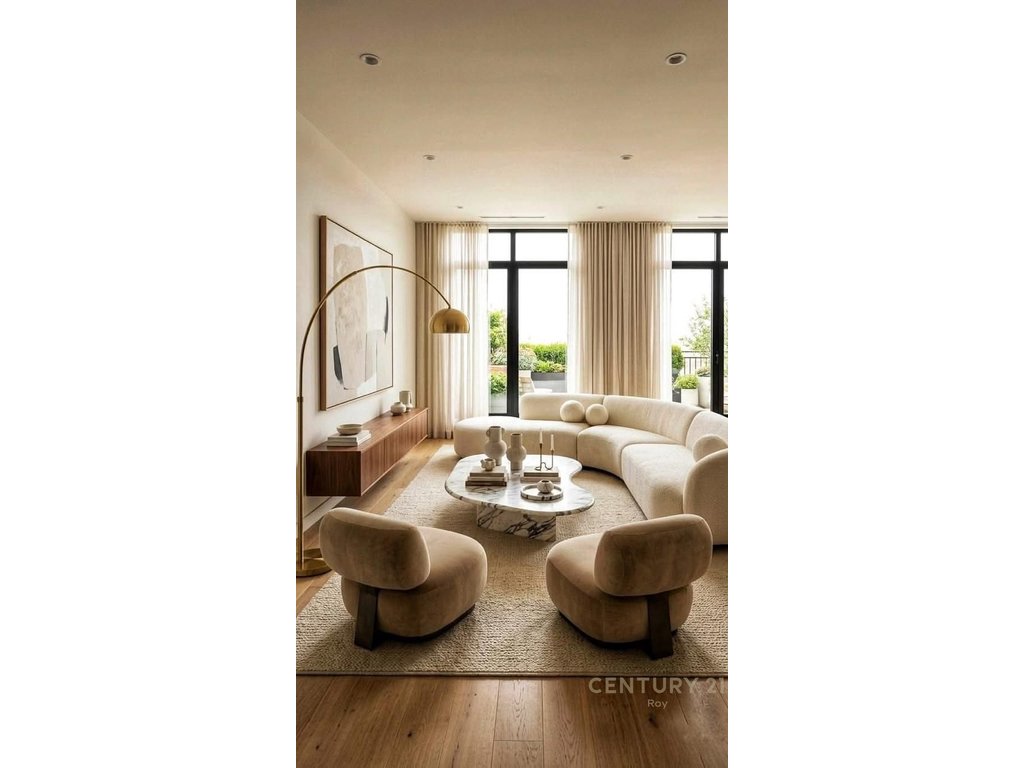 Apartment 1+1 for Sale in New Construction with Pool in Golem (12/12)