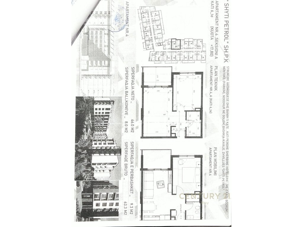 Apartment with Pool and Sea View 1+1 For Sale in Golem, Durrës - €94,950 | 63.3 m² (4/4)