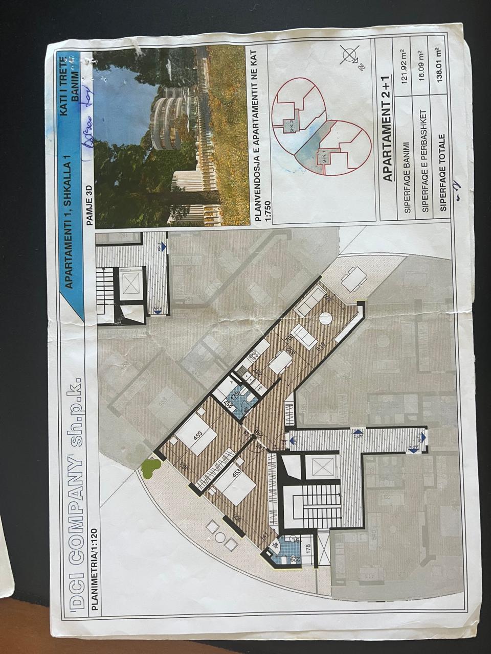 Apartment 2+1+2 with Sea View at "White Hill Residence" – Possibility to Divide into 2 Apartments (7/20)