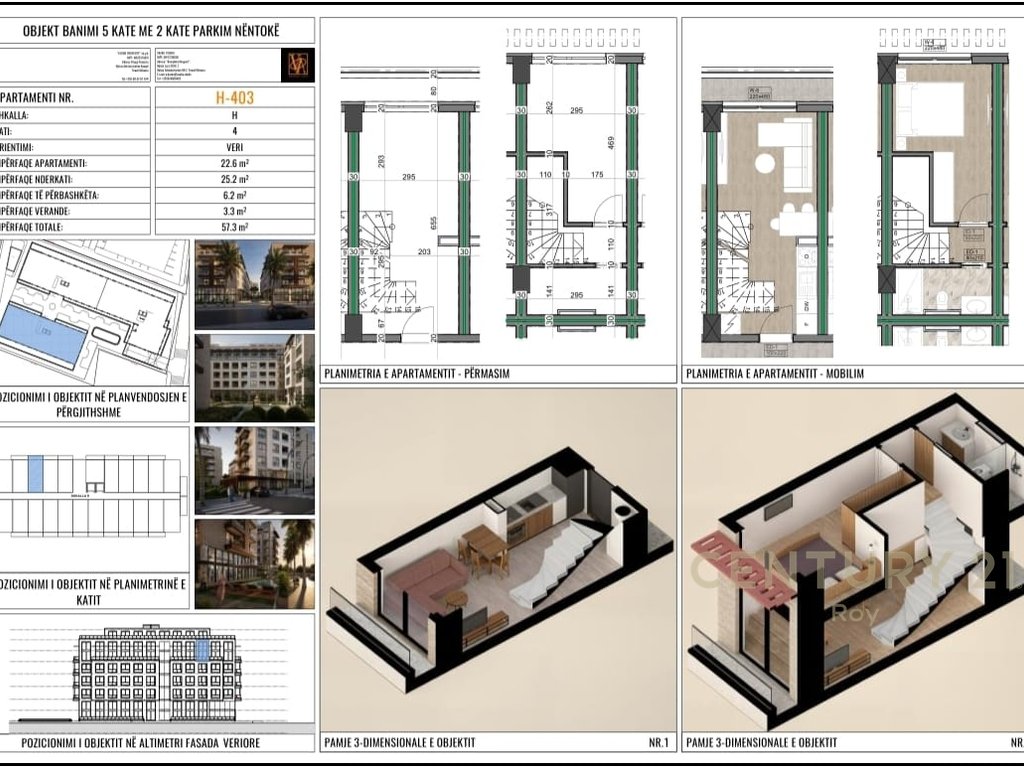 Shitet Apartament 1+1 Vizion 3 Residence, Mali i Robit - Pagese me Keste (2/9)