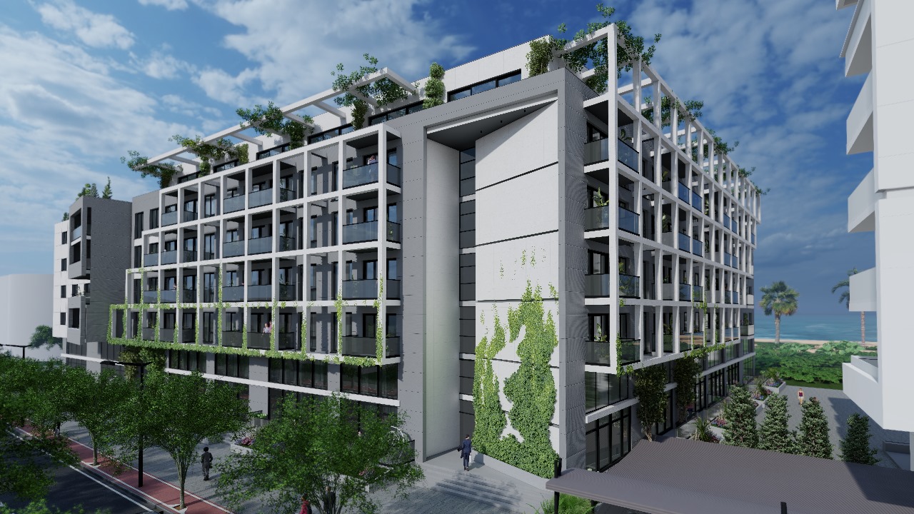 Azzure RESIDENCE,NEW Project with Pool and Hotel Space (7/10)
