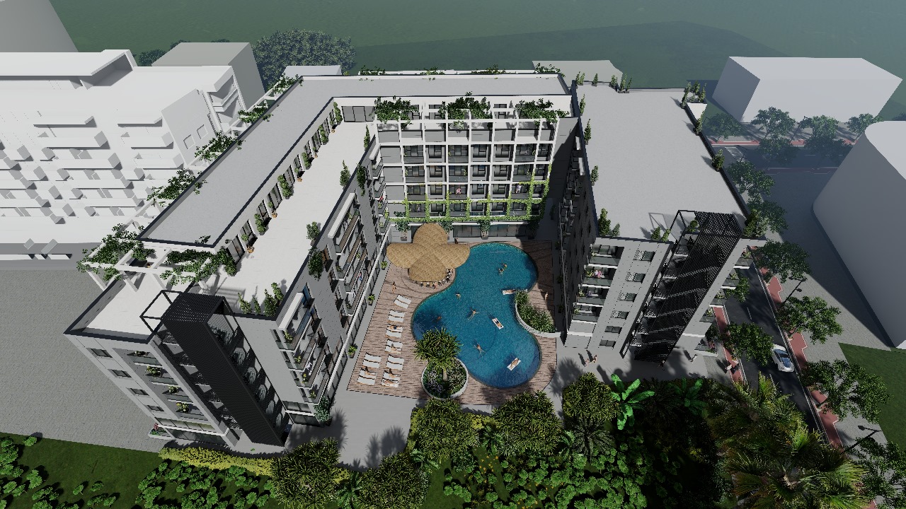 Azzure RESIDENCE,NEW Project with Pool and Hotel Space (8/10)