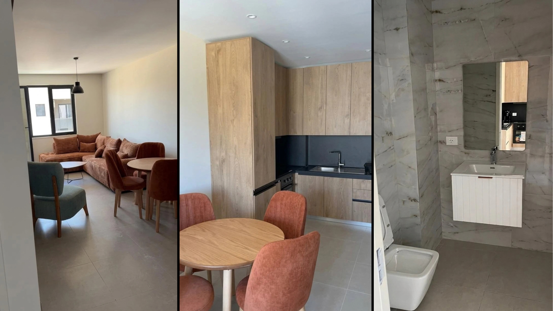Apartment 1+1 for Sale ◆ Close to the sea and main facilities ◆ Golem, Durrës