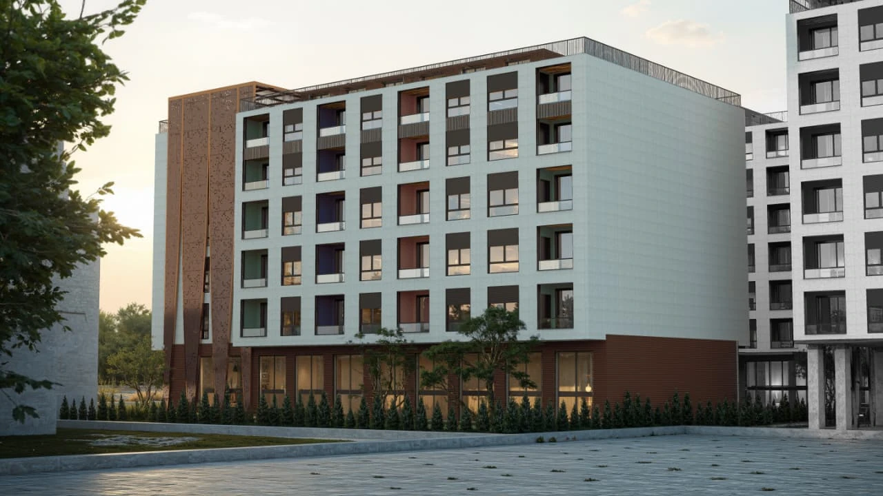 Apartment 1+1 for Sale + Parking Space in Vm Residence