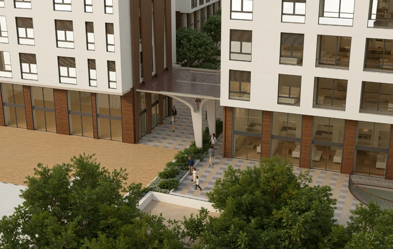 Apartment 1+1 for Sale + Parking Space in Vm Residence (5/13)