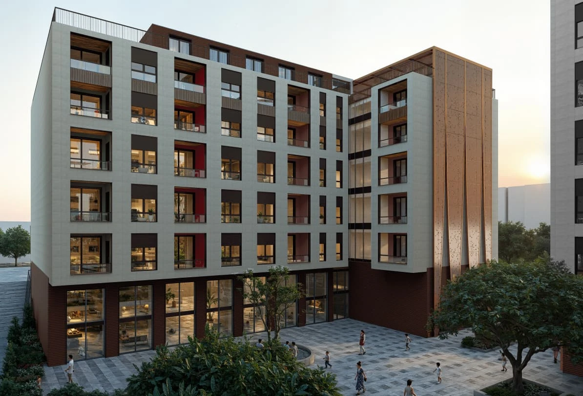 Apartment 1+1 for Sale + Parking Space in Vm Residence (8/13)