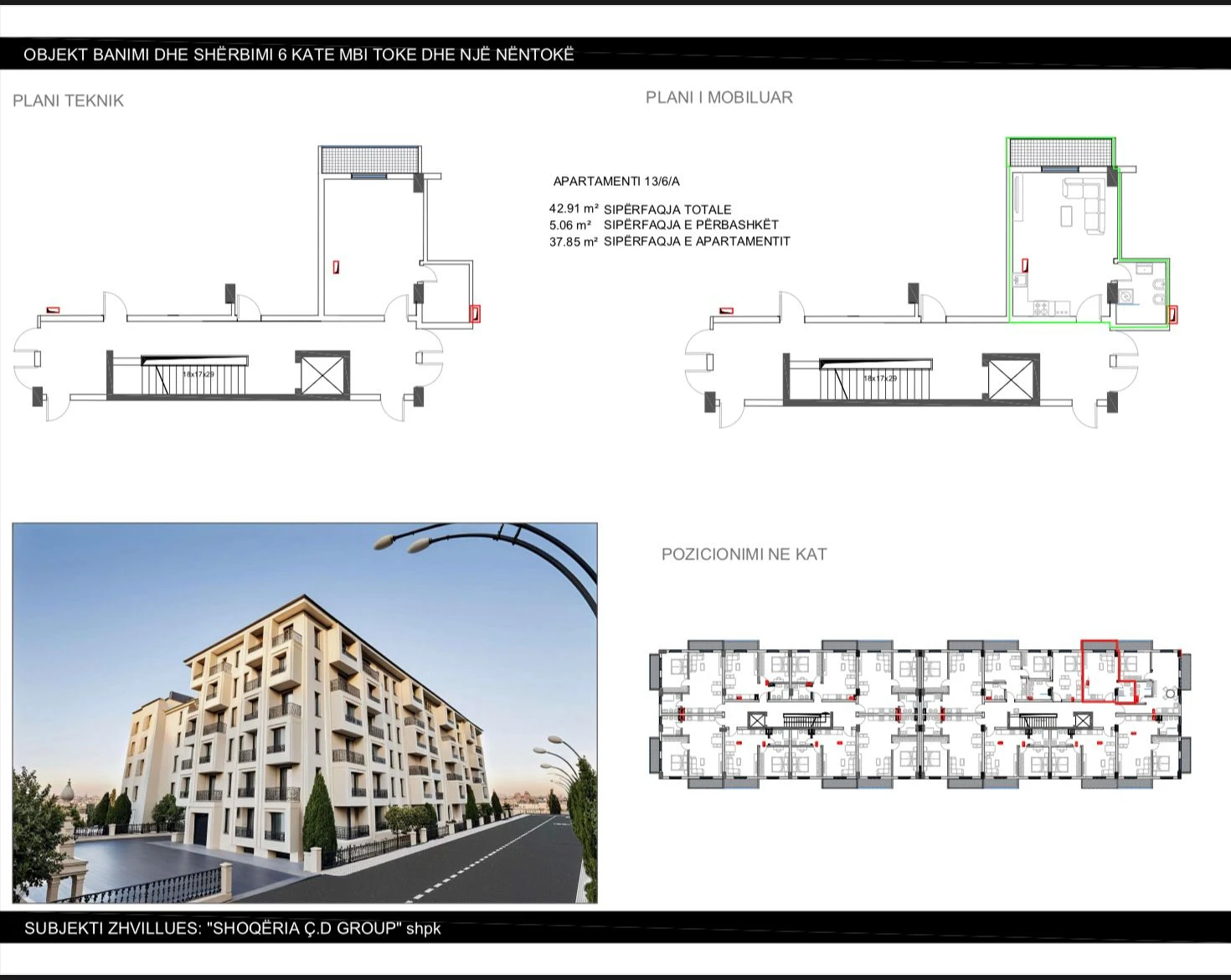 Studio Apartment for Sale, New Construction. Golem (2/4)