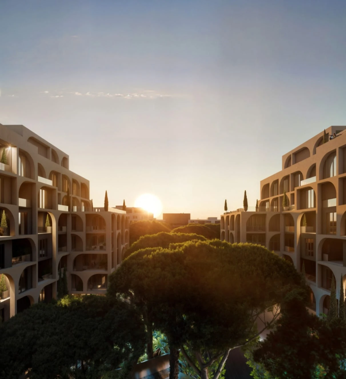 Exclusive. 1+1 Apartment for sale in Lunarch Residence Mali i Robit. Sea view (4/5)