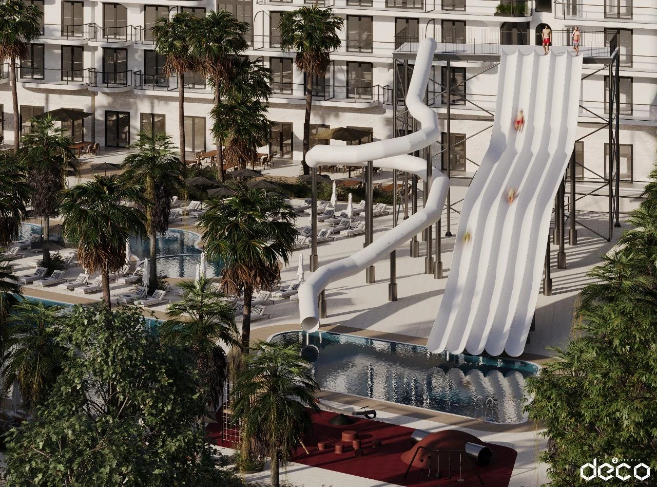 Apartamenti Shesim 2+1 me Pamje nga Deti në Bonita Luxury Family, Qerret (13/17)