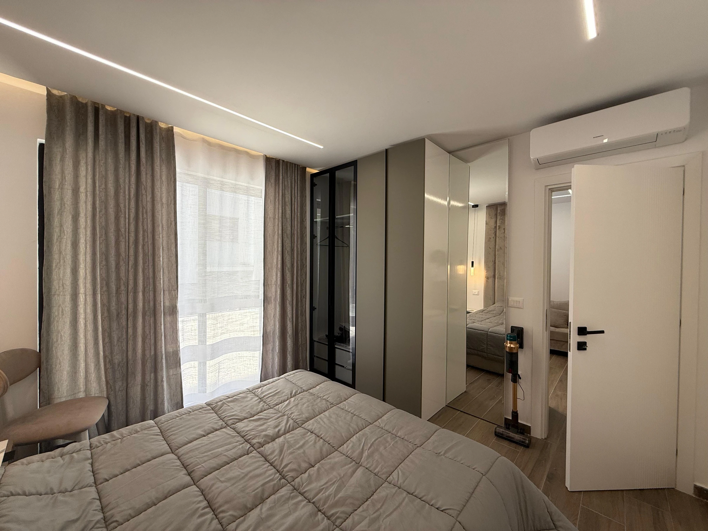Shitet Apartament 1+1 me Verande në Golem, Durrës (6/8)