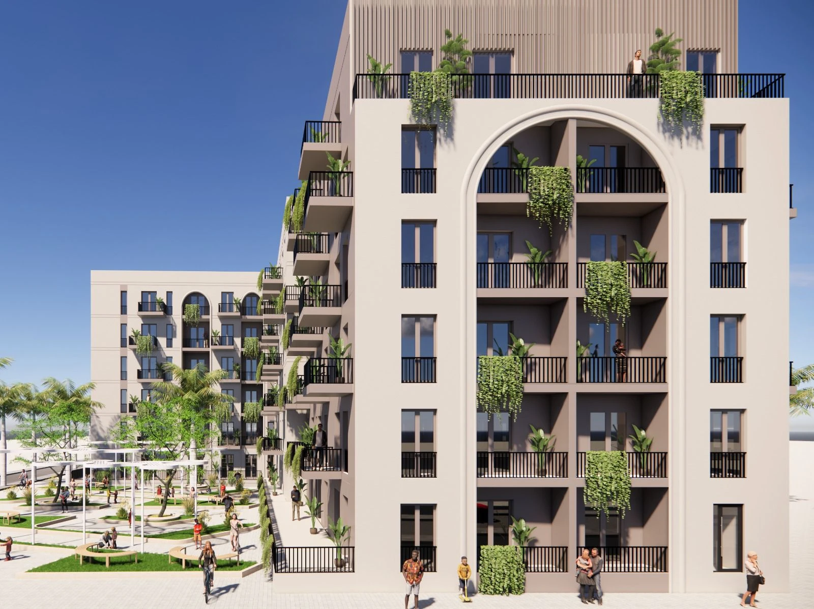 Apartament 2+1 per Shitje Tek Residenca "Perla e Bregut" ne Golem. Mundesi Pagese me Keste (1/5)
