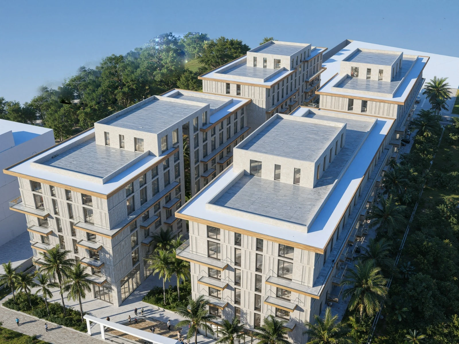 Apartment 1+1 for Sale in Qerret near Palm Paradise Residence (9/19)