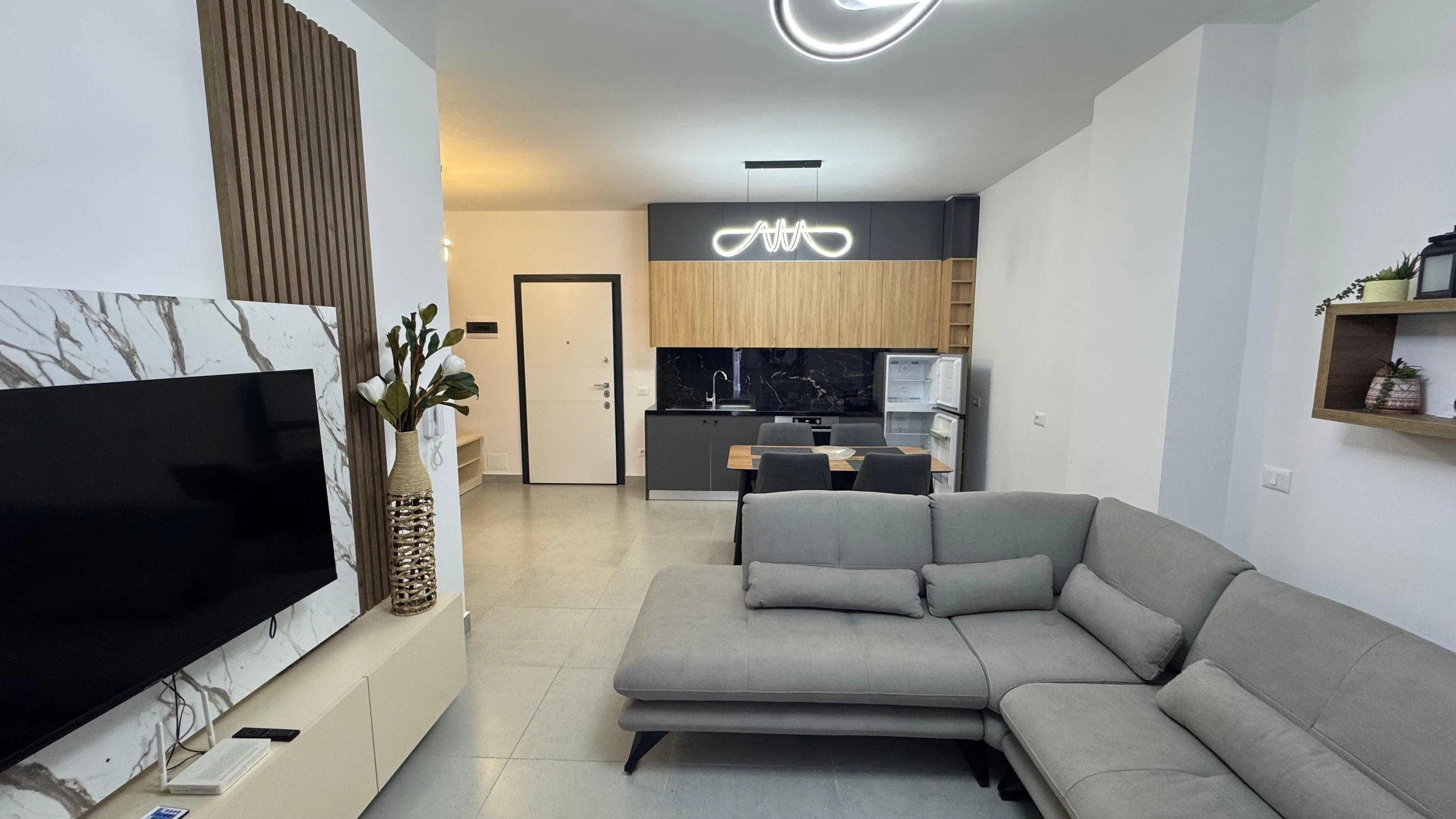 Apartment 1+1 for Sale near the Sea, New Furniture