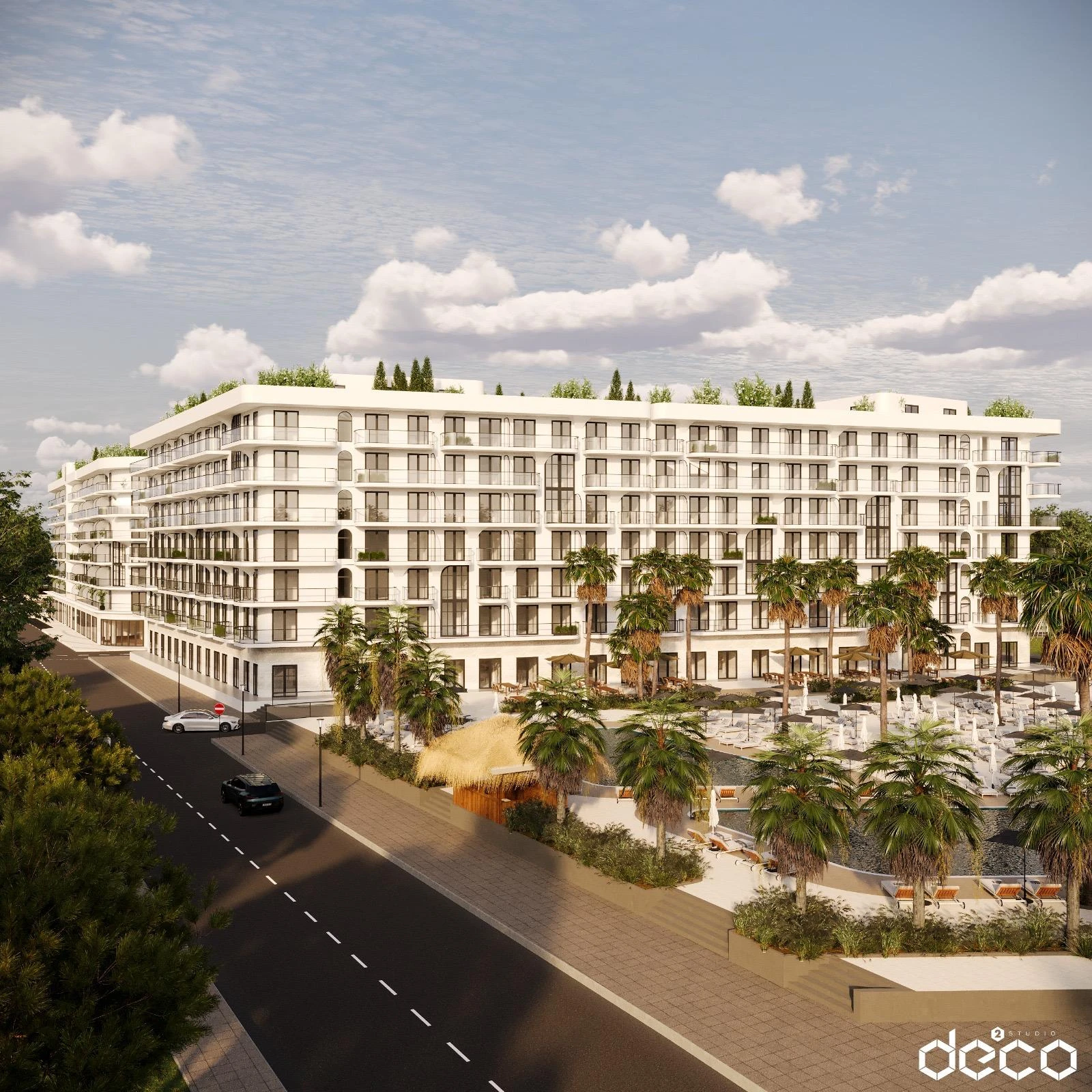 Apartment for Sale 2+1 Sea View at Bonita Luxury Family, Qerret (11/18)