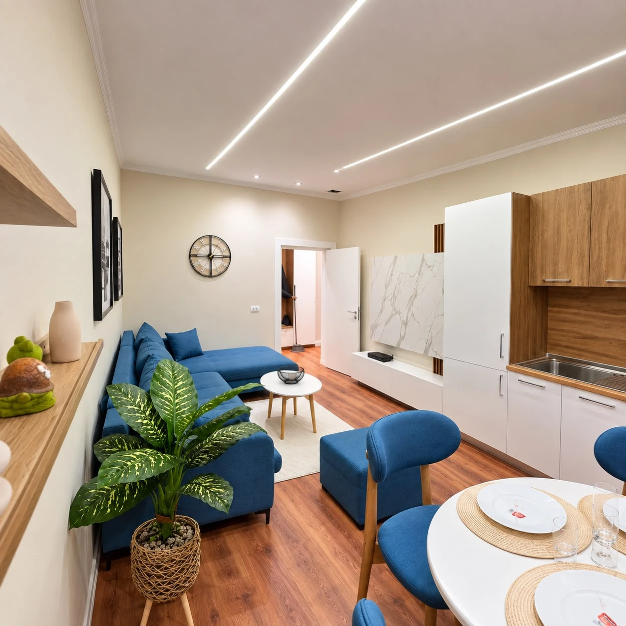 Apartament 1+1 në Shitje Pranë Hotel Adriatik, Plazh Durrës