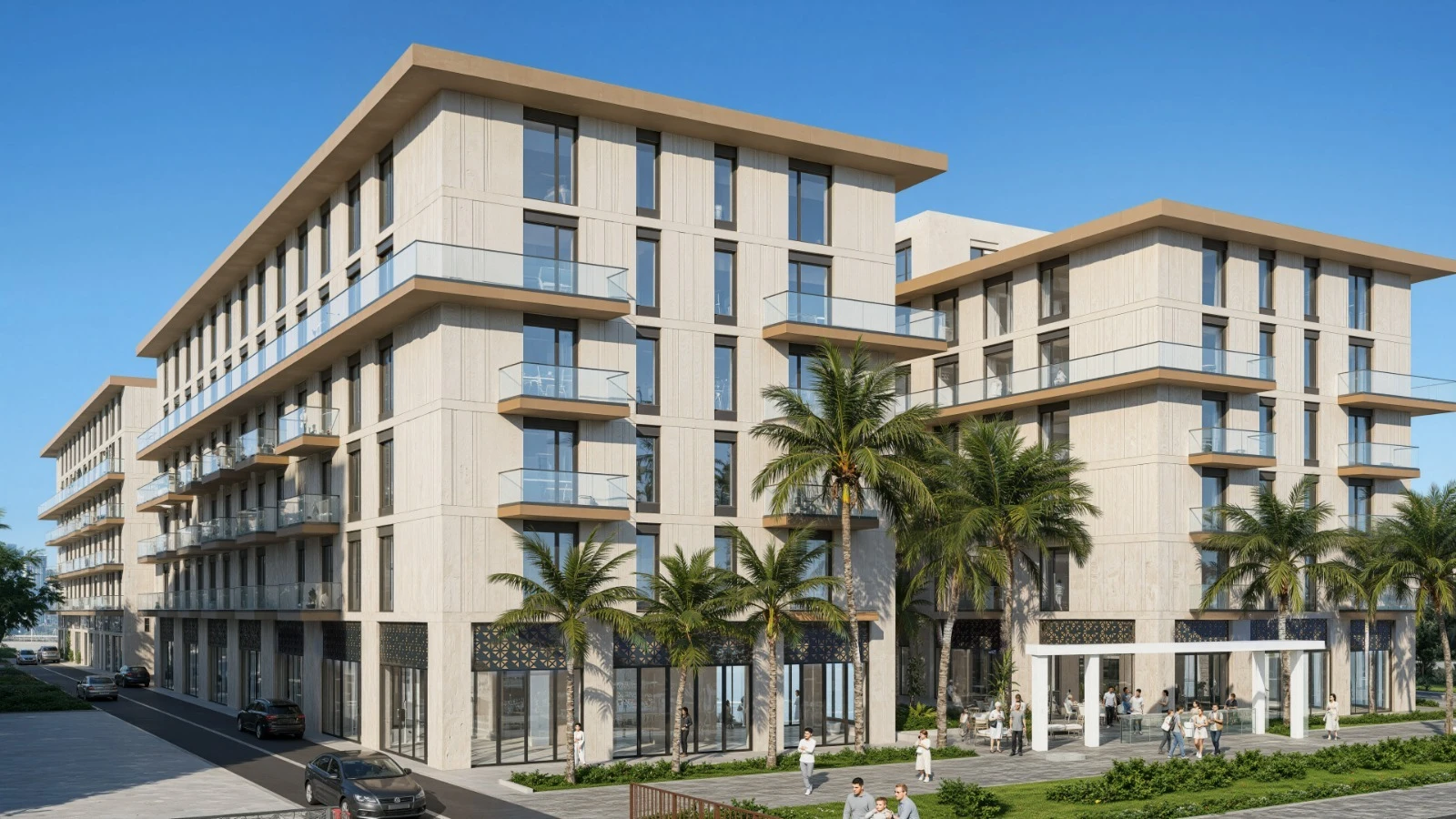 Apartment 1+1 for Sale in Qerret at Palm Paradise Residence (13/19)