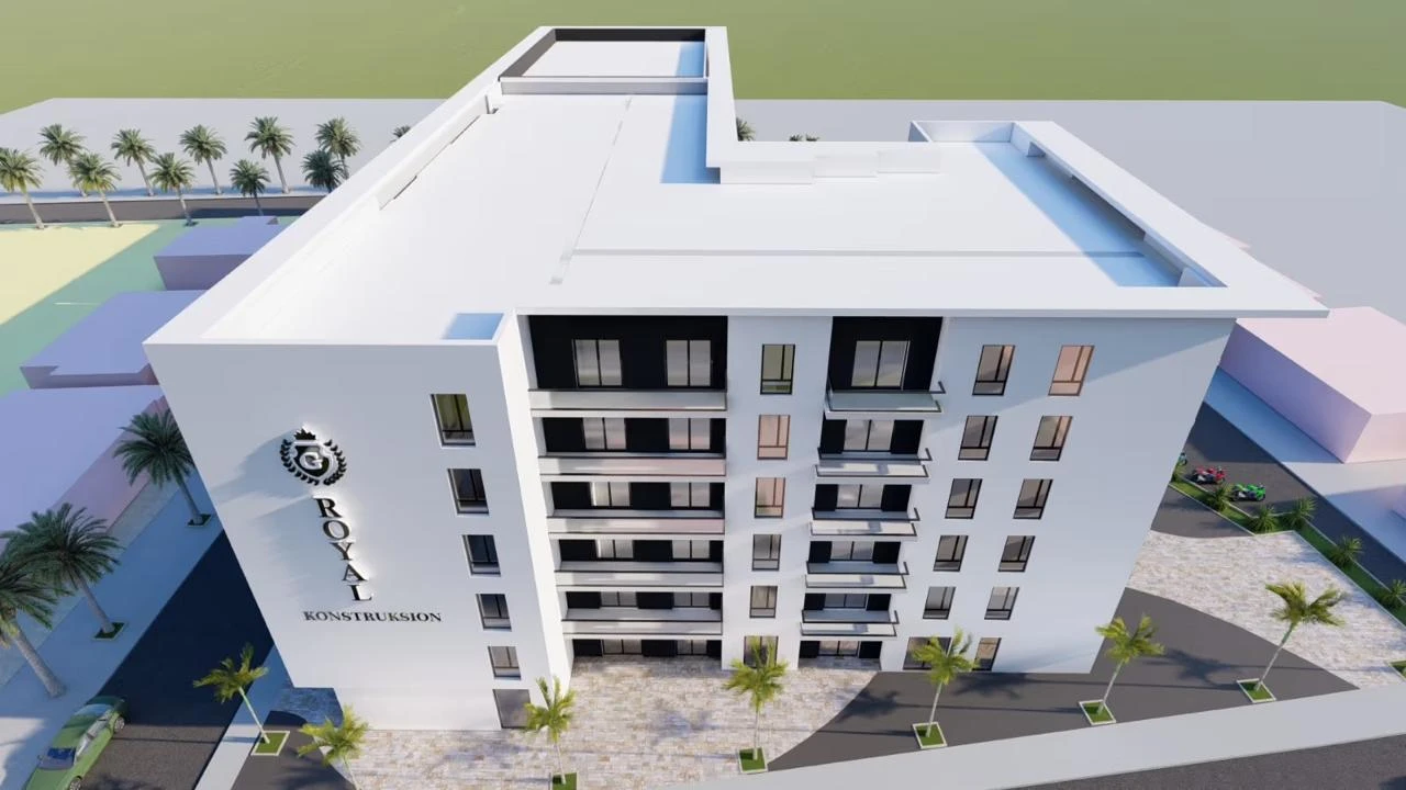Apartament 1+1 Për Shitje në Plazh Rrota e Kuqe, Durrës - 125,100€ | 83.4 m² (2/10)