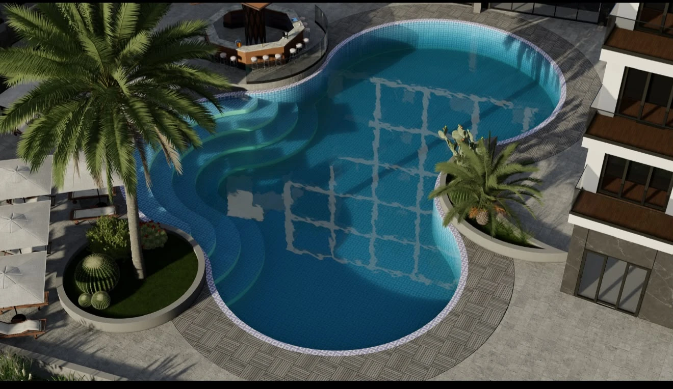 Apartment 1+1 for Sale – Azure Residence, Mali i Robit (2/5)