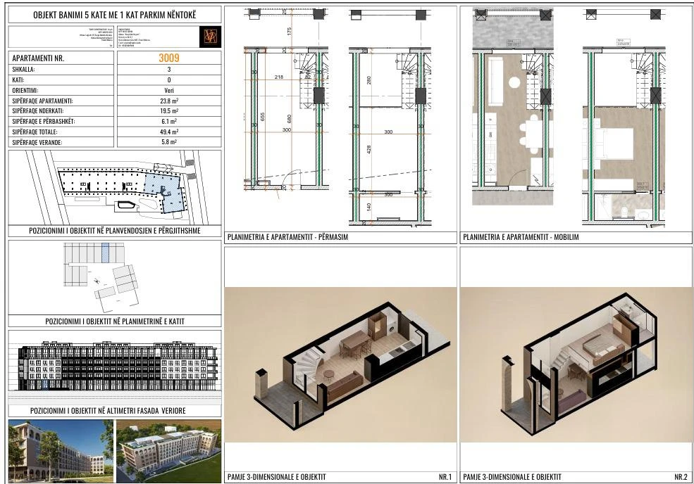 Loft in the Grand Marina Residence Complex with a Pool at Mali i Robit (7/7)