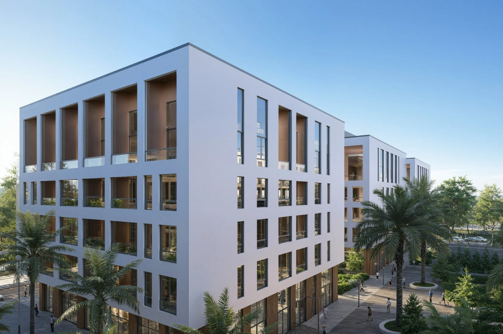 Shitet Apartament 1+1 ne Qerret Tek Residenca Palm Paradise (13/20)
