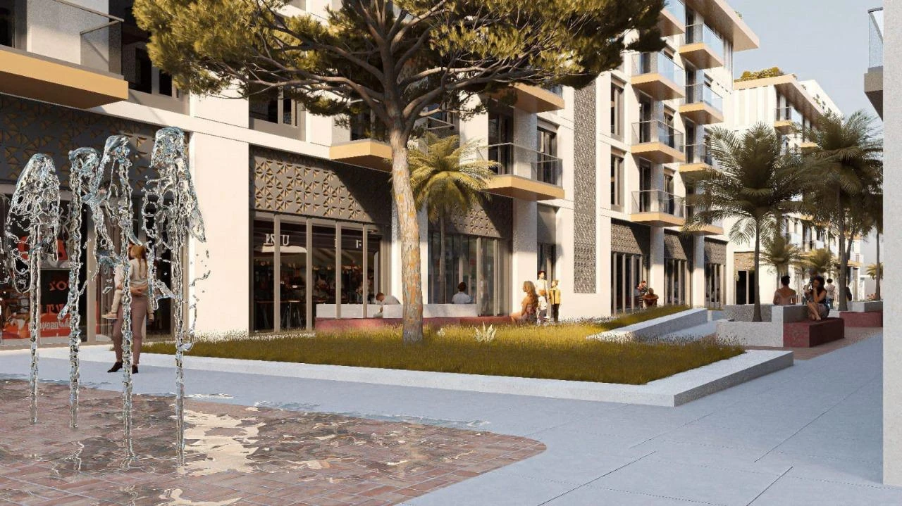 Shitet Apartament 1+1 ne Qerret Tek Residenca Palm Paradise (19/20)