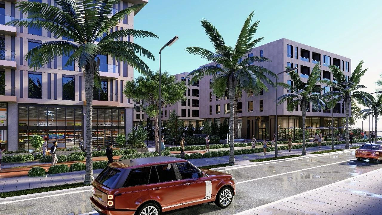 Shitet Apartament 1+1 ne Qerret Tek Residenca Palm Paradise (20/20)