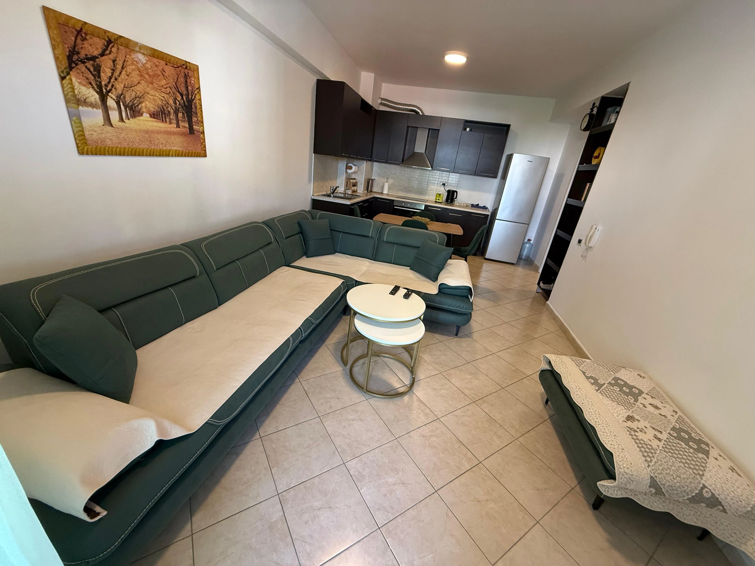 Apartment 2+1 for Sale, Second Line to the Sea at the Kavajë Rock (2/19)