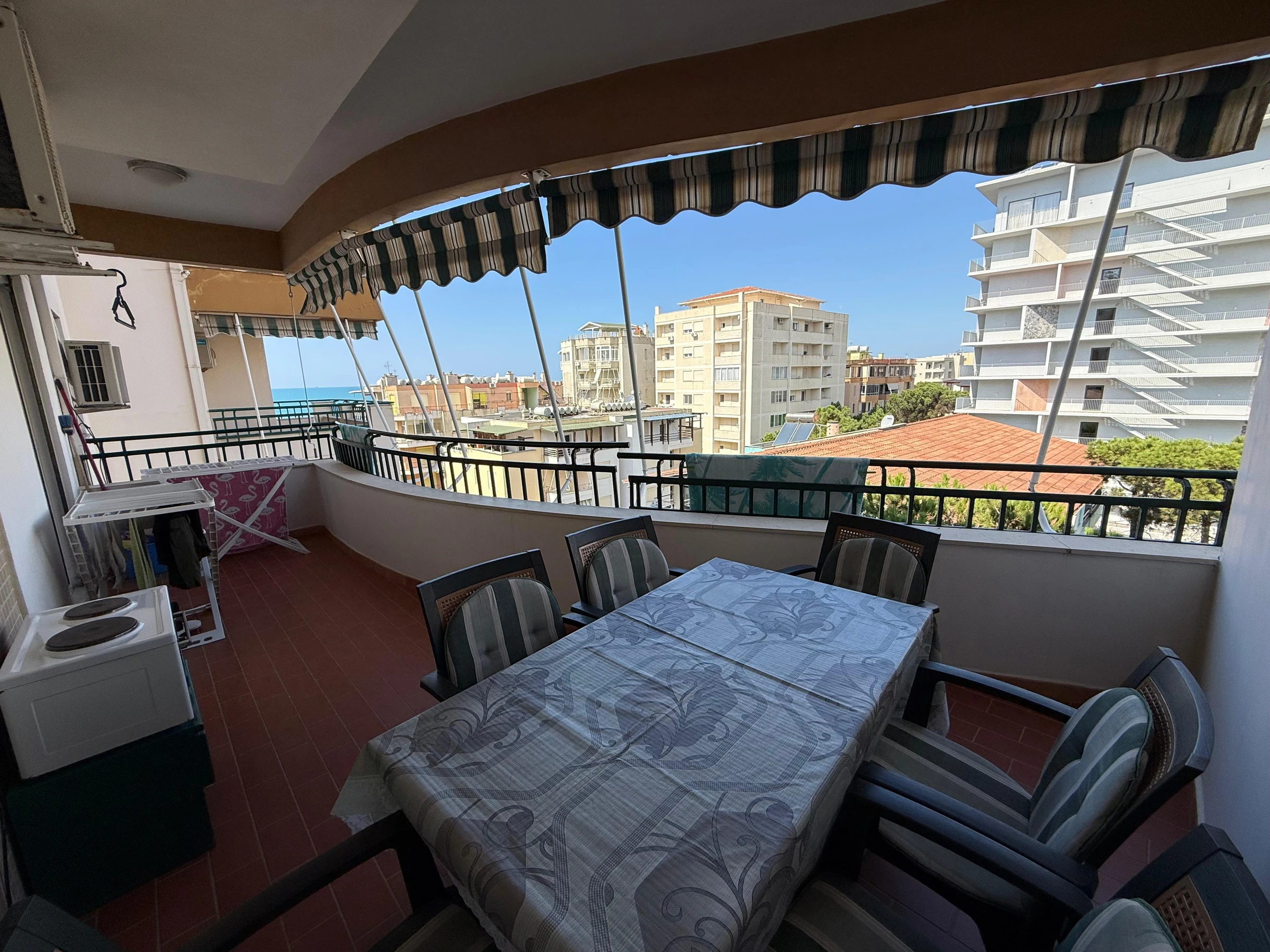 Apartment 2+1 for Sale, Second Line to the Sea at the Kavajë Rock (13/19)