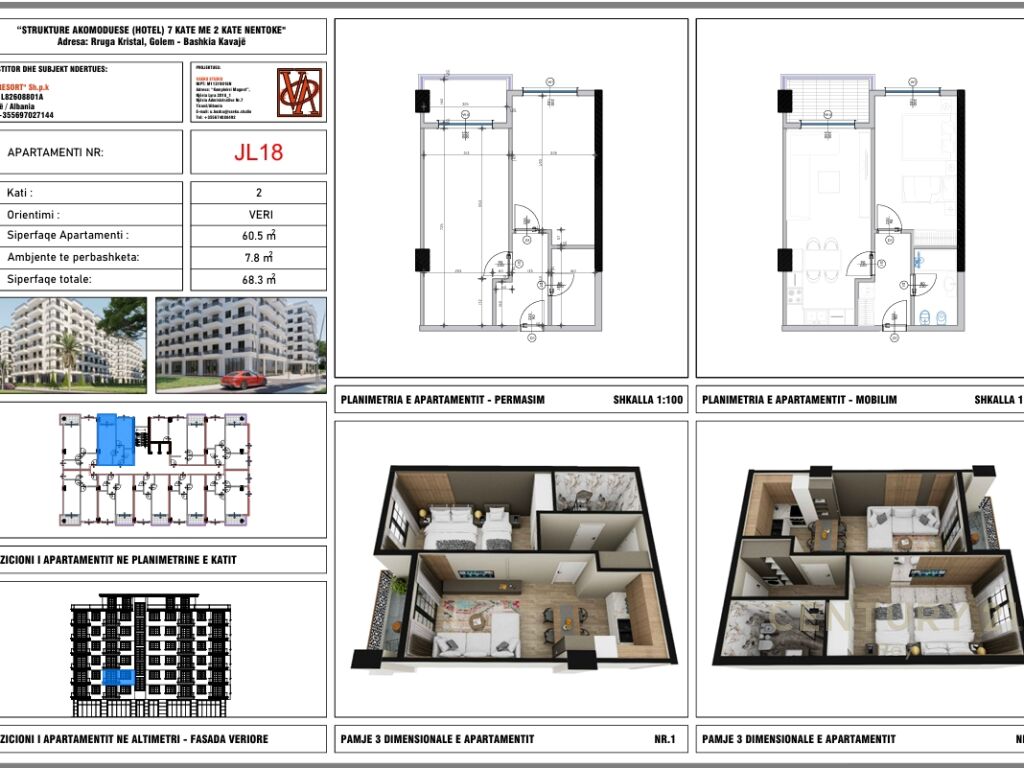 1+1 Apartment for Sale in Golem, "Vm Residence", Possibility of Payment in Installments for 2 Years (10/11)