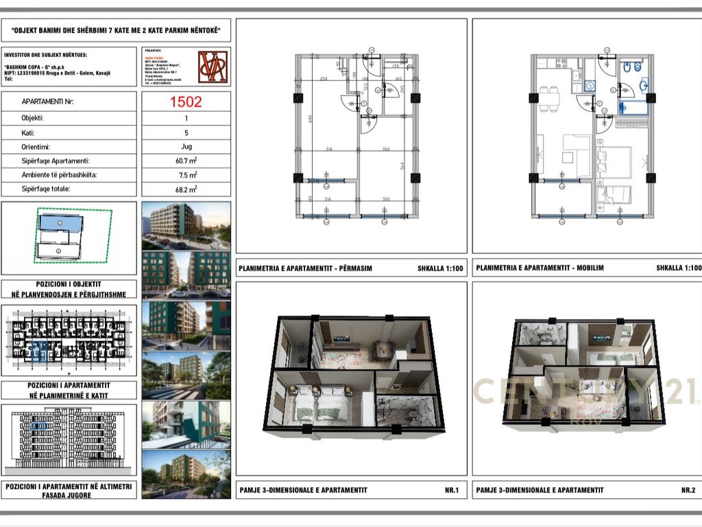 1+1 Apartment for Sale in the Most Sought-After Area of Golem