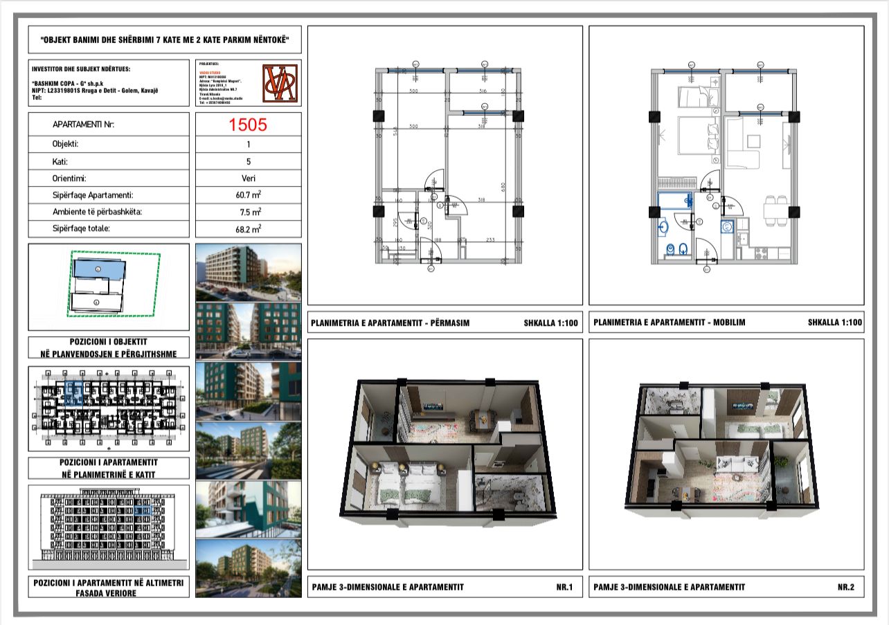 Apartment 1+1 for Sale in Golem - Ideal Opportunity for Investment (9/9)